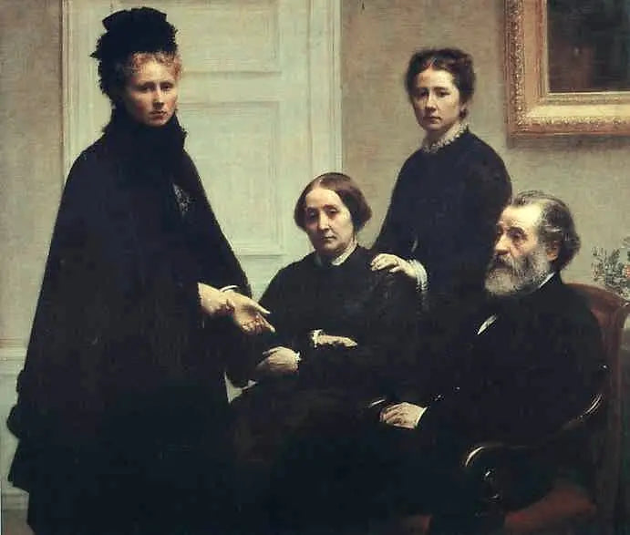 ラ・ファミーユ・デュブルー - アンリ・ファンタン＝ラトゥール

Source:
La Famille Dubourg - Henri Fantin-Latour