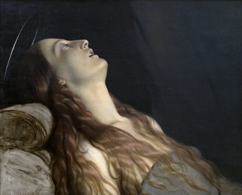 芸術家の妻、ルイーズ・ヴェルネ、死の床にて - ポール・ドラロッシュ

Source:
La Femme de l'artiste, Louise Vernet, sur son lit de mort - Paul Delaroche