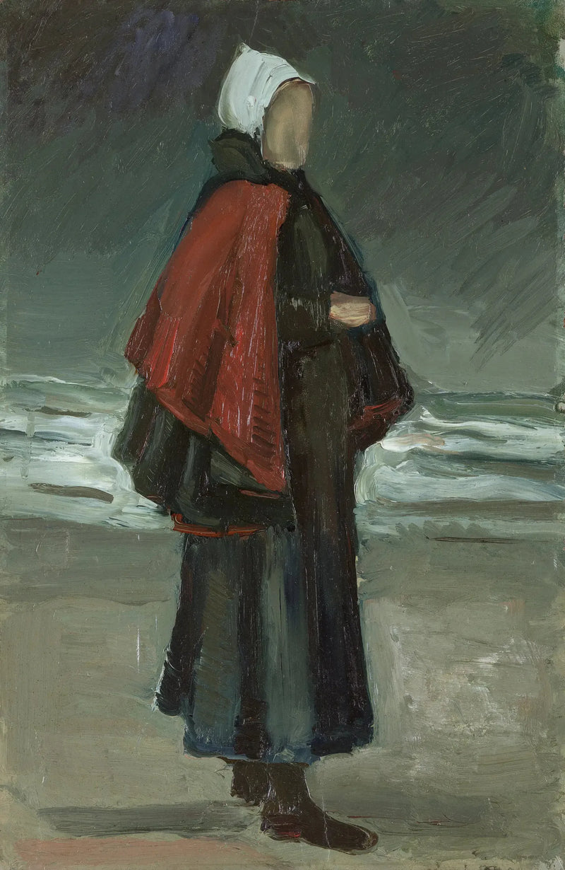 浜辺の漁師の妻 - Vincent van Gogh