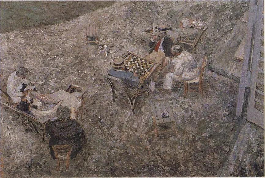 La fête des dames à Amfreville - Édouard Vuillard image 1 copie peinte à la main à l’huile