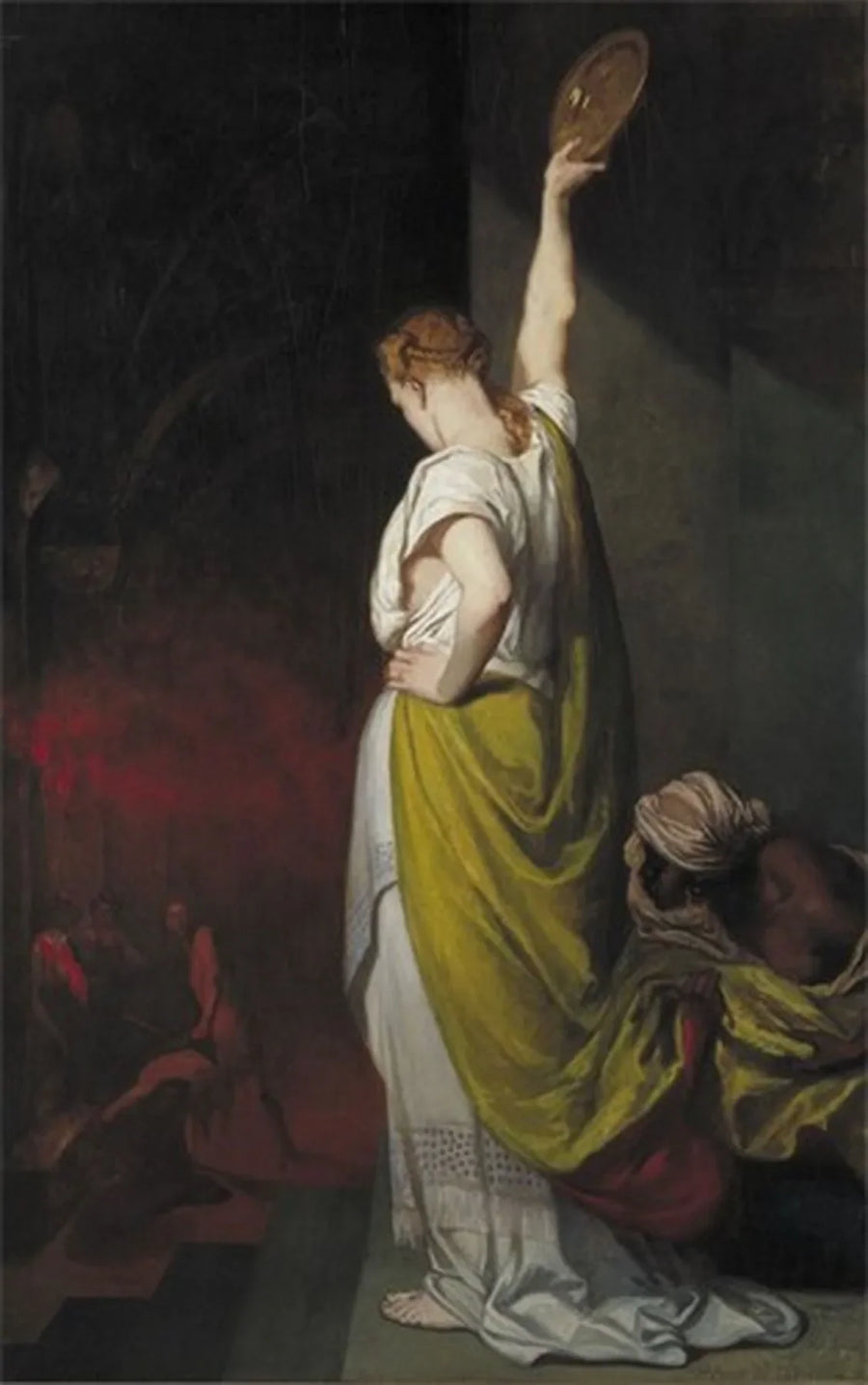 La fille d'Hérodiade donnant le signal du supplice de Saint Jean-Baptiste - Pierre Puvis de Chavannes
