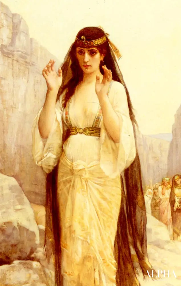 La fille de Jephté - Alexandre Cabanel - Reproductions de tableaux et peintures haut de gamme