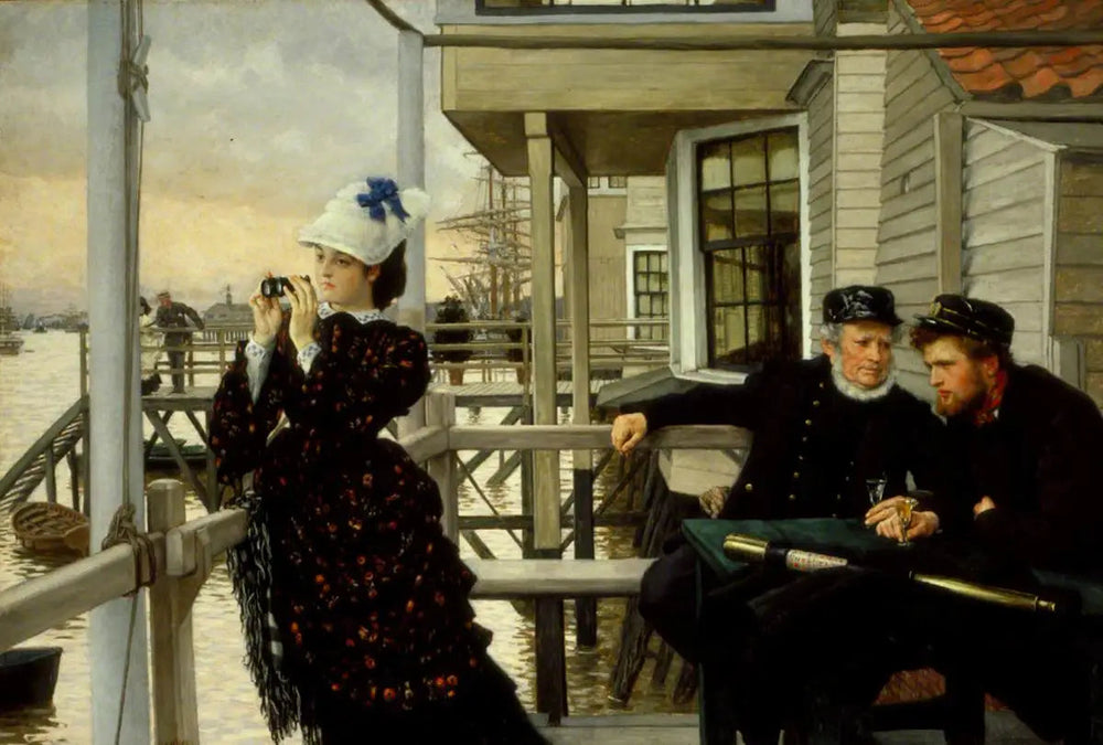 La fille du capitaine - James Tissot image 1 tableau peint à l’huile sur toile