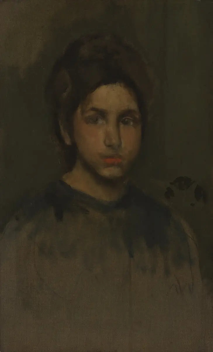 La fille du concierge - James Abbott McNeill Whistler image 1 reproduction artisanale de tableau