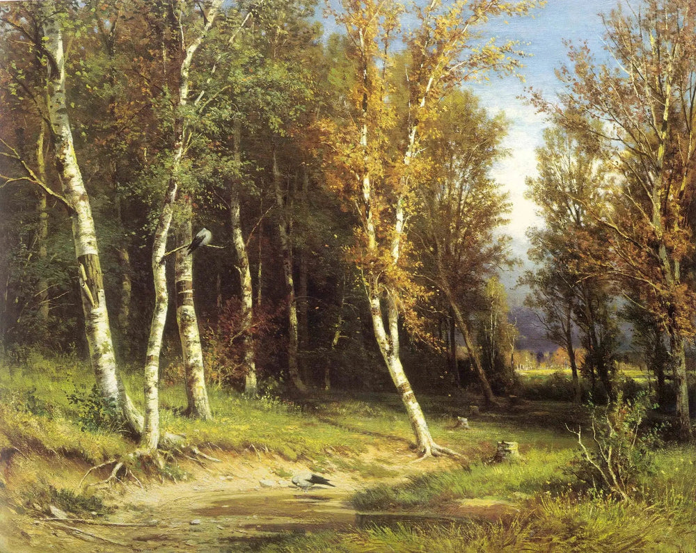 La forêt avant la tempête - Ivan Chichkine image 1 reproduction réalisée par Alpha Reproduction