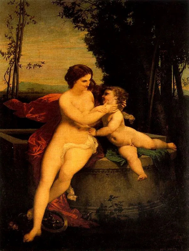 La Fortune et le jeune enfant - Paul Baudry image 1 copie de tableau peinte à la main