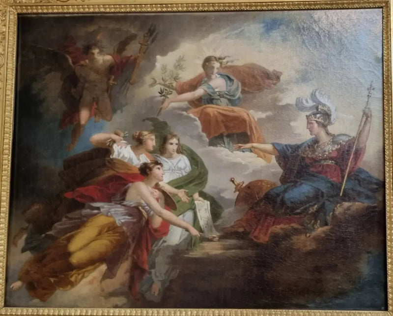 フランス、ミネルヴァのもとで芸術を守る - シャルル・メニエール

Source:
La France, en Minerve, protège les arts - Charles Meynier