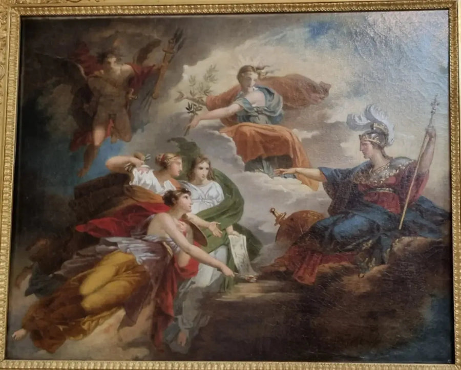 フランス、ミネルヴァのもとで芸術を守る - シャルル・メニエール

Source:
La France, en Minerve, protège les arts - Charles Meynier