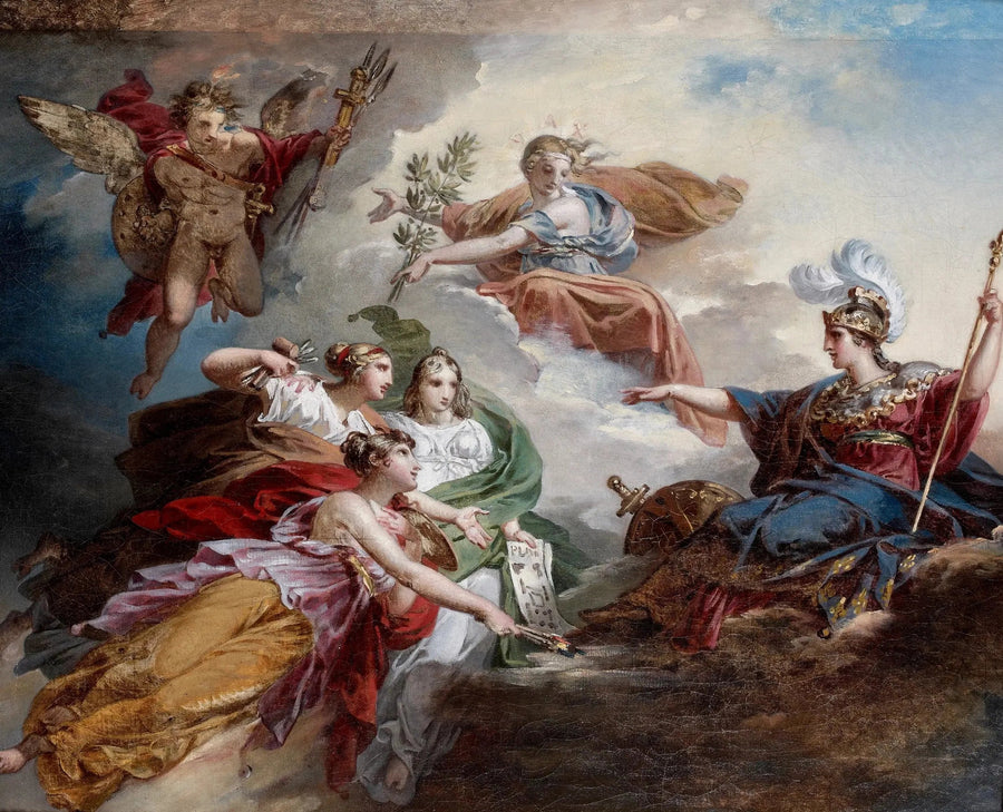 フランス、ミネルヴァの姿の下で芸術を守る - シャルル・メニエール

Source:
La France, sous les traits de Minerve, protégeant les Arts - Charles Meynier