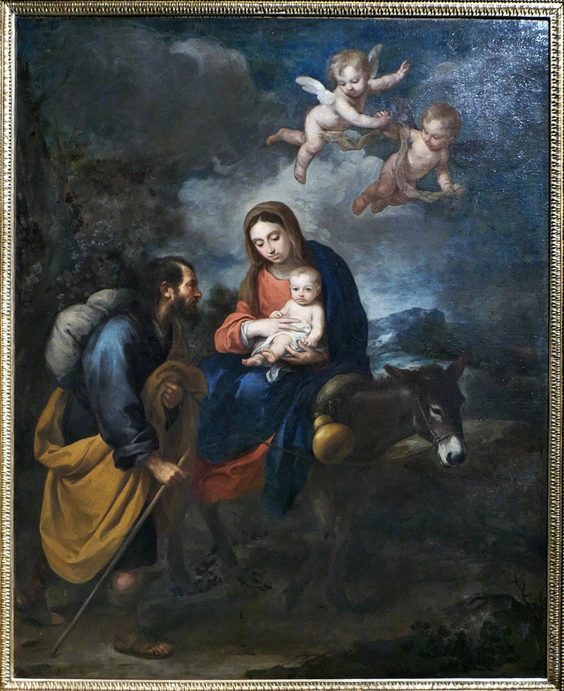 エジプト逃避行 - バルトロメ・エステバン・ムリリョ

Source:
La fuite en Égypte - Bartolomé Esteban Murillo