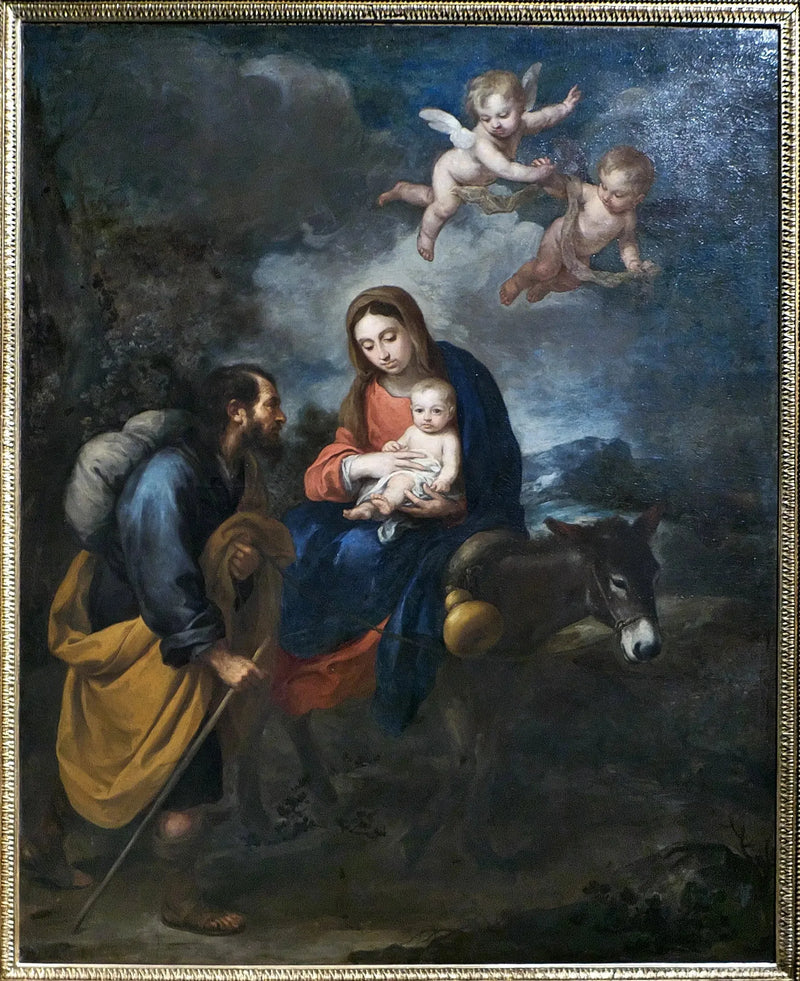 エジプト逃避行 - バルトロメ・エステバン・ムリリョ

Source:
La fuite en Égypte - Bartolomé Esteban Murillo