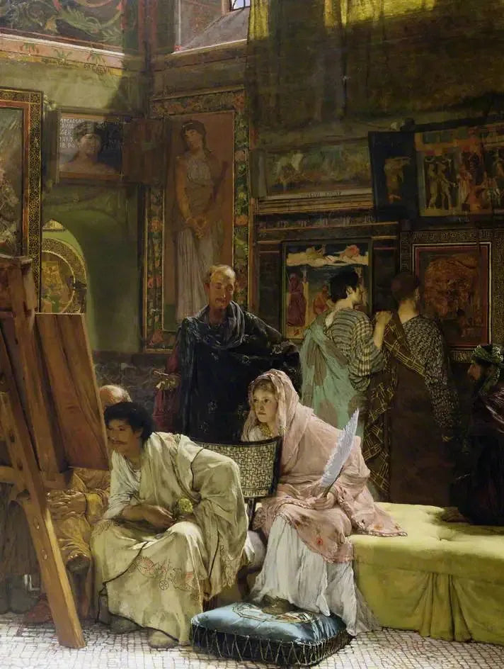 La galerie de photos - Lawrence Alma-Tadema image 1 reproduction réalisée par Alpha Reproduction