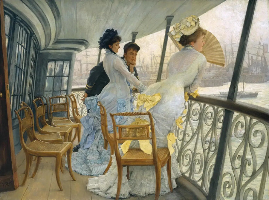 HMSカルカッタ（ポーツマス）ギャラリー - ジェームズ・ティソ

Source:
La Galerie du HMS Calcutta (Portsmouth) - James Tissot