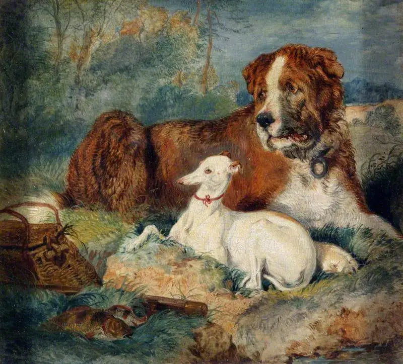 La garde du pêcheur - Edwin Henry Landseer image 1 reproduction artisanale de tableau