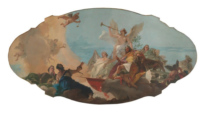 バルバロ家の栄光 - ジョヴァンニ・バッティスタ・ティエポロ

Source:
La glorification de la famille Barbaro - Giovanni Battista Tiepolo