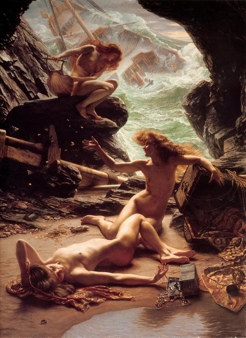 嵐のニンフの洞窟 - エドワード・ポインター

Source:
La grotte des nymphes de la tempête - Edward Poynter