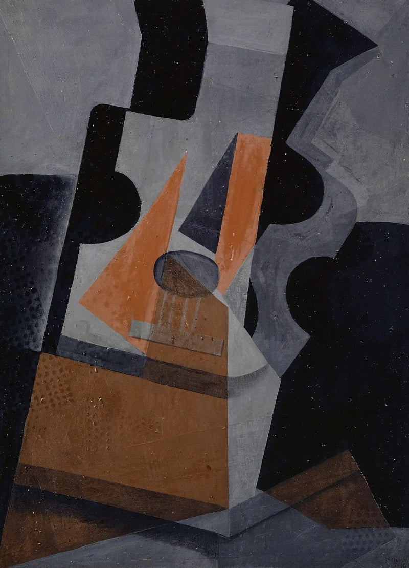 ギター（静物画：ギター） - フアン・グリス

Source:
La guitare (Nature morte à la guitare) - Juan Gris