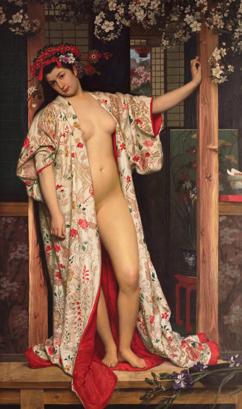 お風呂に入る日本人女性 - ジェームズ・ティソ

Source:
La Japonaise au bain - James Tissot