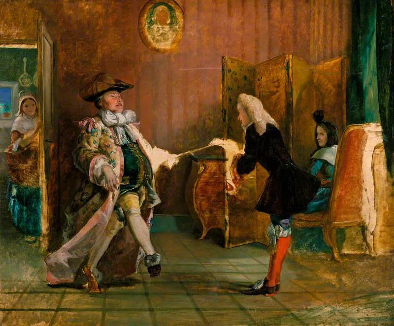 La leçon de danse de Monsieur Jourdain (extrait de 