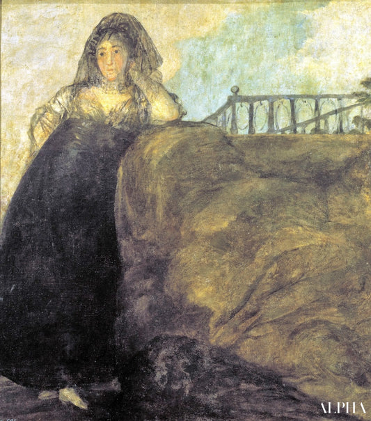 La Léocadia - Francisco de Goya - Reproductions de tableaux et peintures haut de gamme