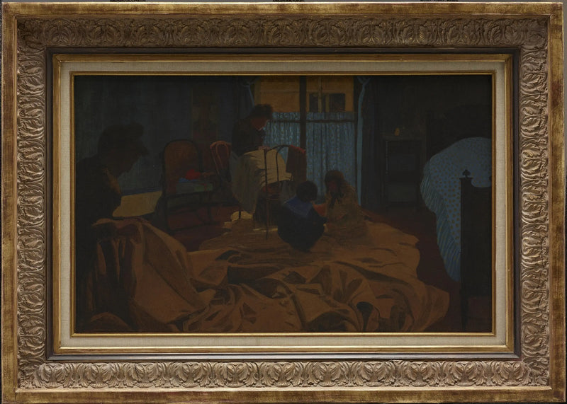 ラ・リニエール、ブルー・ルーム - フェリックス・ヴァロトン

Source:
La Lingère, Chambre Bleue - Félix Vallotton
