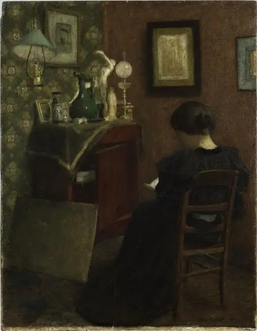 Reproduction du tableau « La Liseuse - Henri Matisse » par Alpha Reproduction en peinture à l’huile