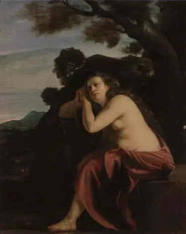 La Madeleine pénitente dans un paysage - Artemisia Gentileschi - Alpha Reproduction