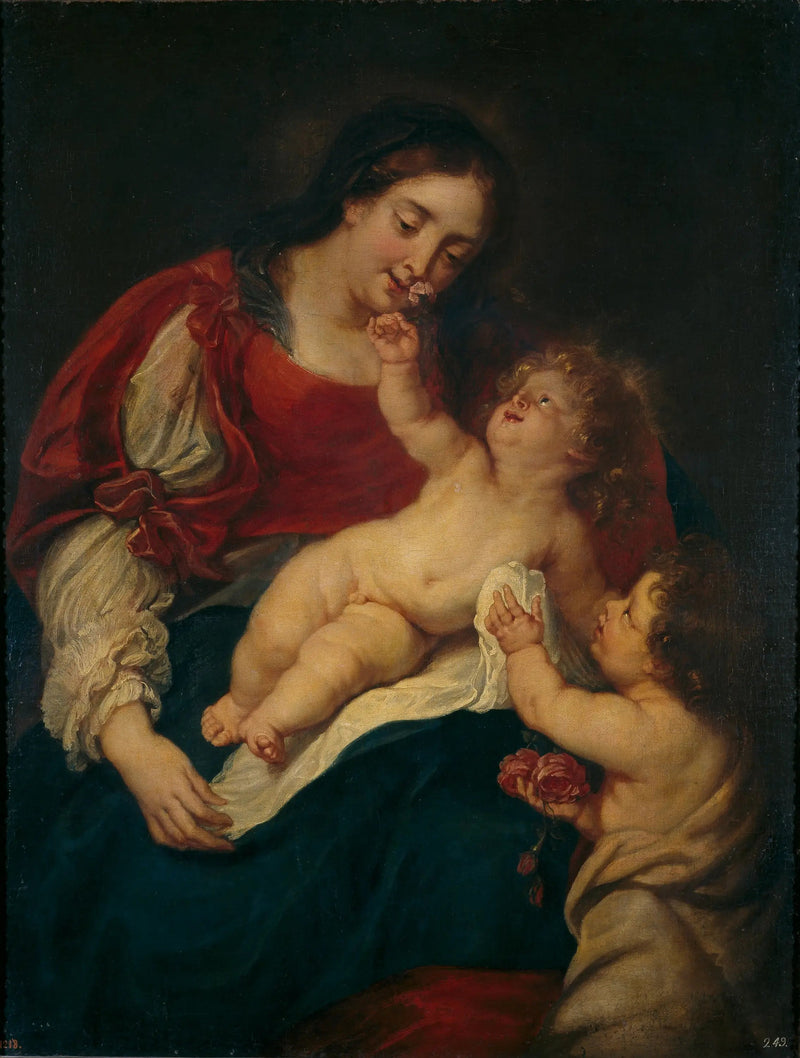 バラの聖母 - アントワーヌ・ヴァン・ダイク

Source:
La Madone aux roses - Antoine van Dyck