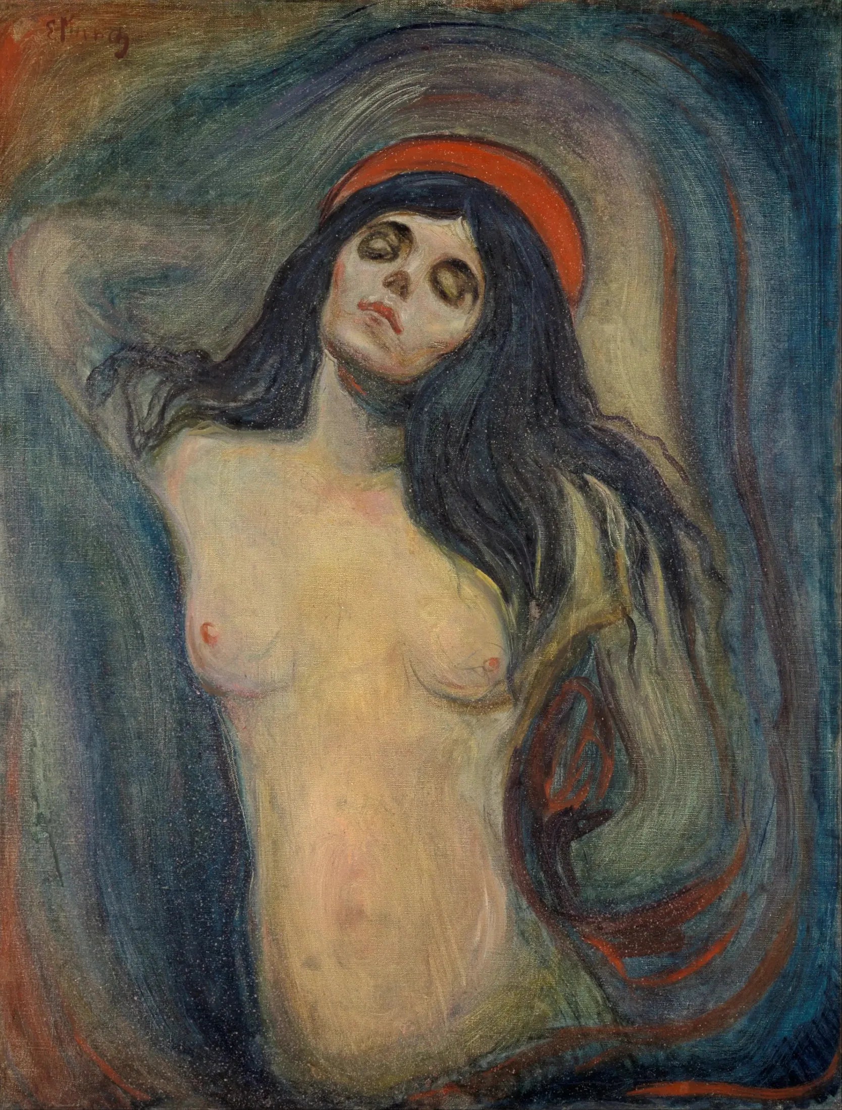 La Madonne - Edvard Munch image 1 reproduction réalisée par Alpha Reproduction