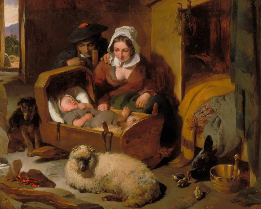 ハイランドの羊飼いの家 - エドウィン・ヘンリー・ランシー

Source:
La maison d'un berger des Highlands - Edwin Henry Landseer
