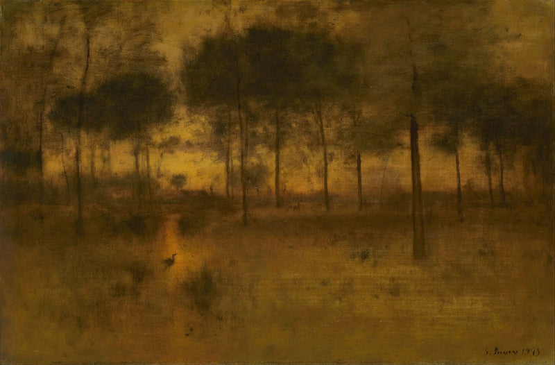 ハヤブサの家 - ジョージ・イネス

Source:
La maison du héron - George Inness