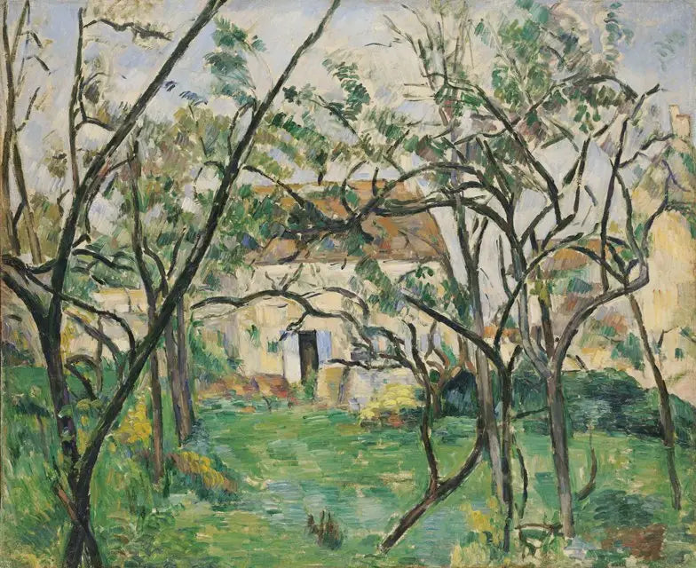 La Maison rustique - Paul Cézanne image 1 tableau peint à l’huile sur toile