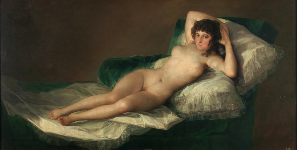 La Maja nue - Francisco de Goya image 1 reproduction d’œuvre d’art à l’huile