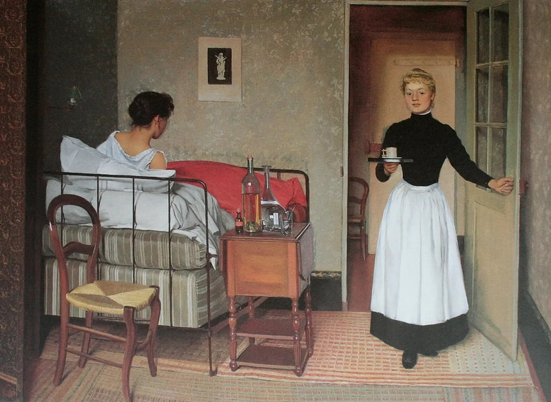 ラ・マラード - フェリックス・ヴァロトン

Source:
La Malade - Félix Vallotton