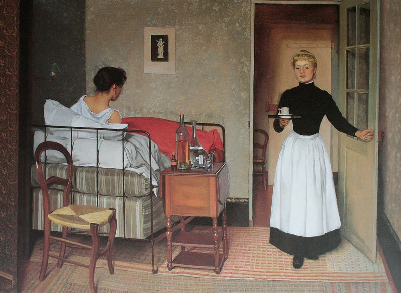 ラ・マラード - フェリックス・ヴァロトン

Source:
La Malade - Félix Vallotton