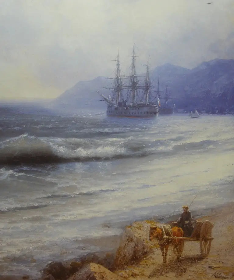潮 - イヴァン・アイヴァゾフスキー

Source:
La marée - Ivan Aïvazovski