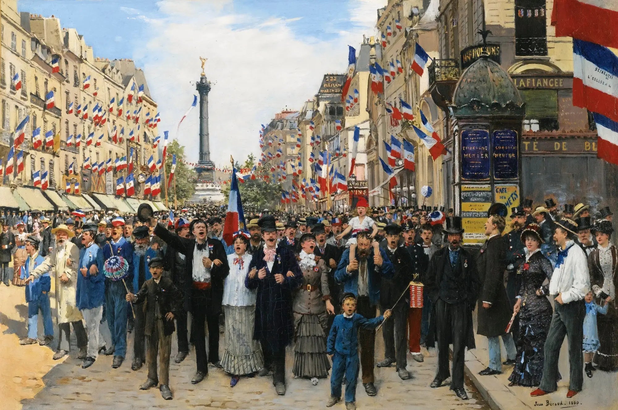 La Marseillaise - Jean Béraud - Alpha Reproduction