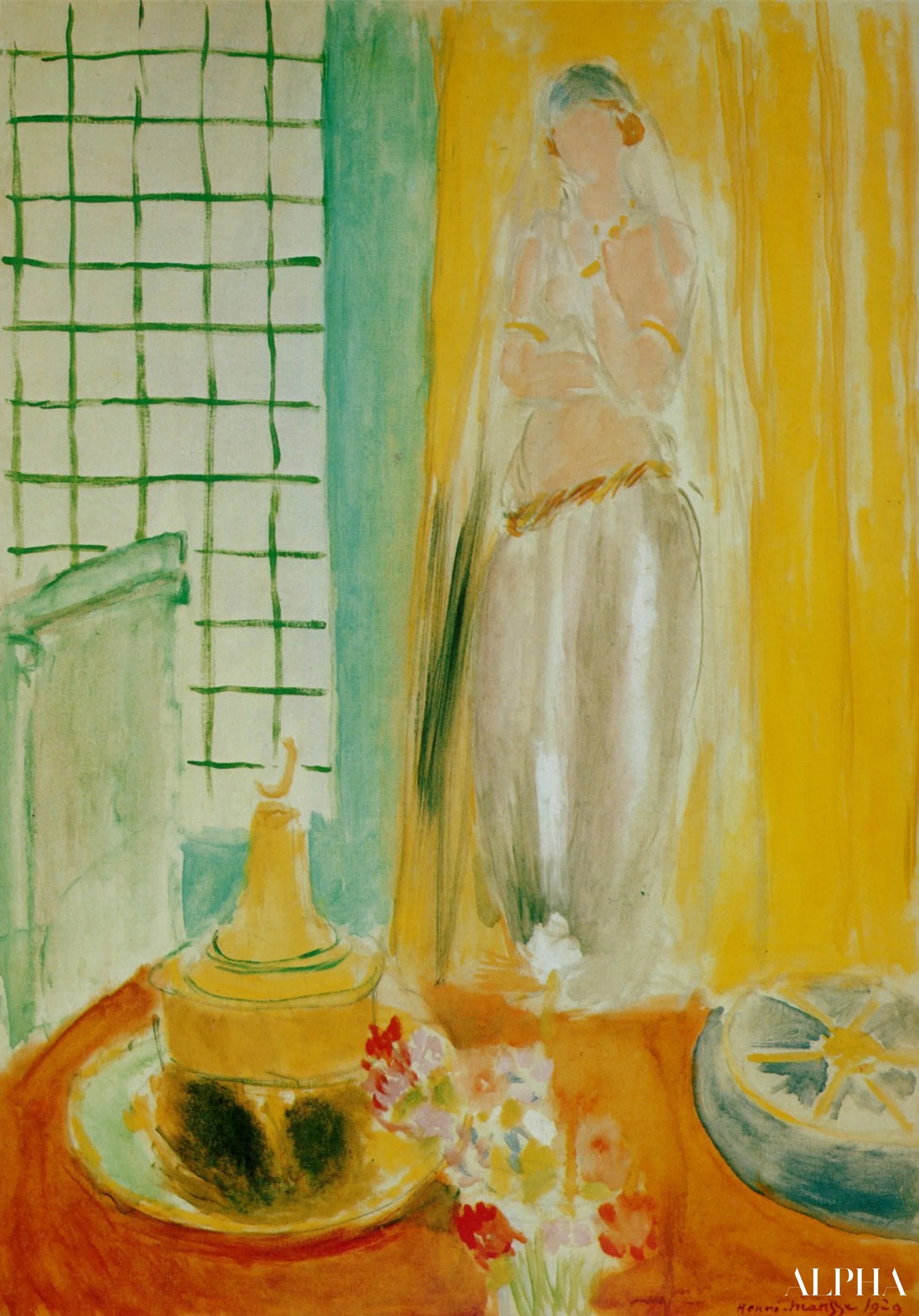 La mauresque - Matisse - Reproductions de tableaux et peintures haut de gamme