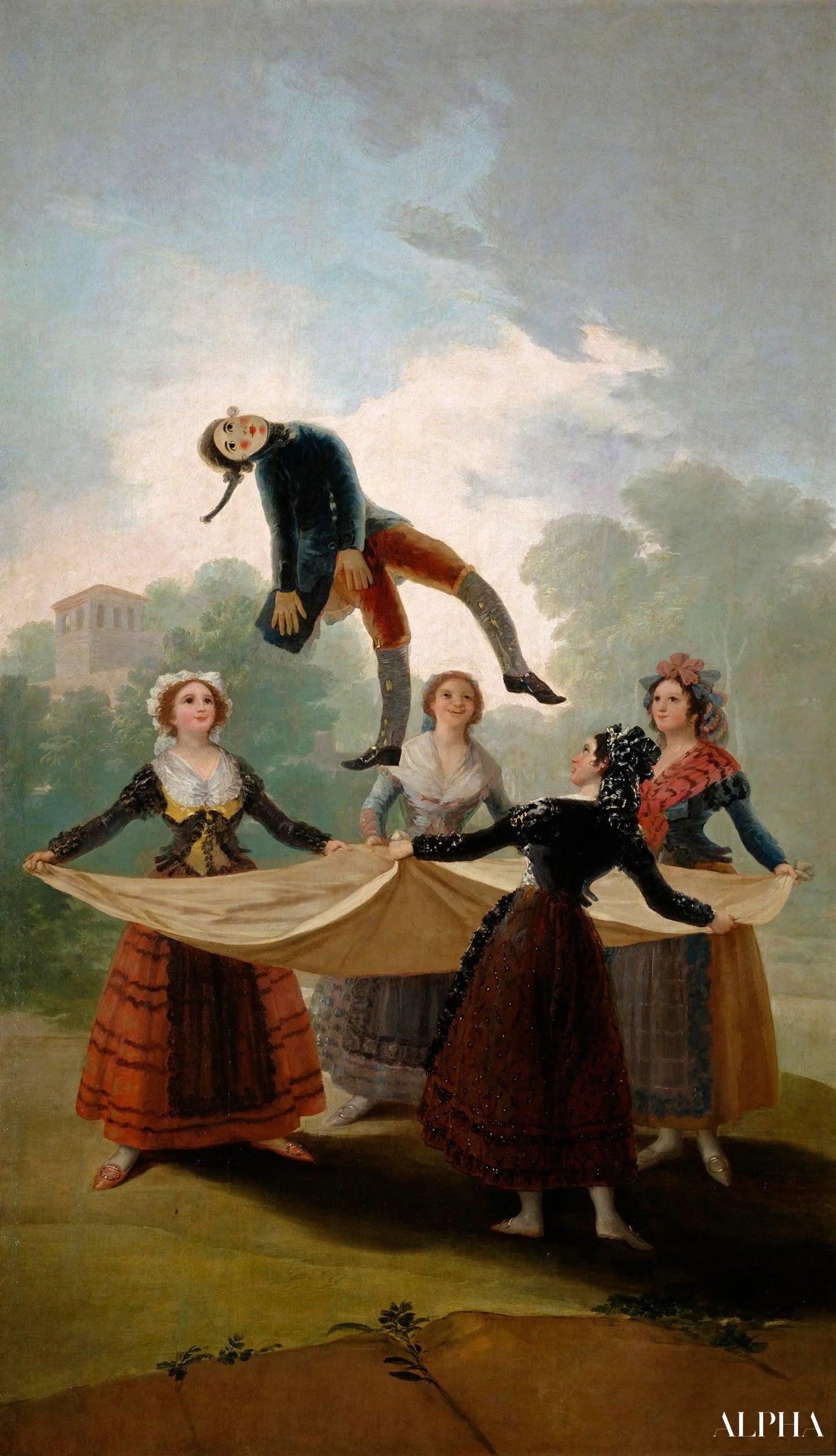 弱虫 - フランシスコ・デ・ゴヤ - 高級絵画および絵画の複製