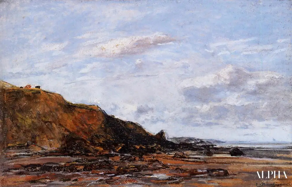 La mer à Douarnenez - Eugène Boudin - Reproductions de tableaux et peintures haut de gamme