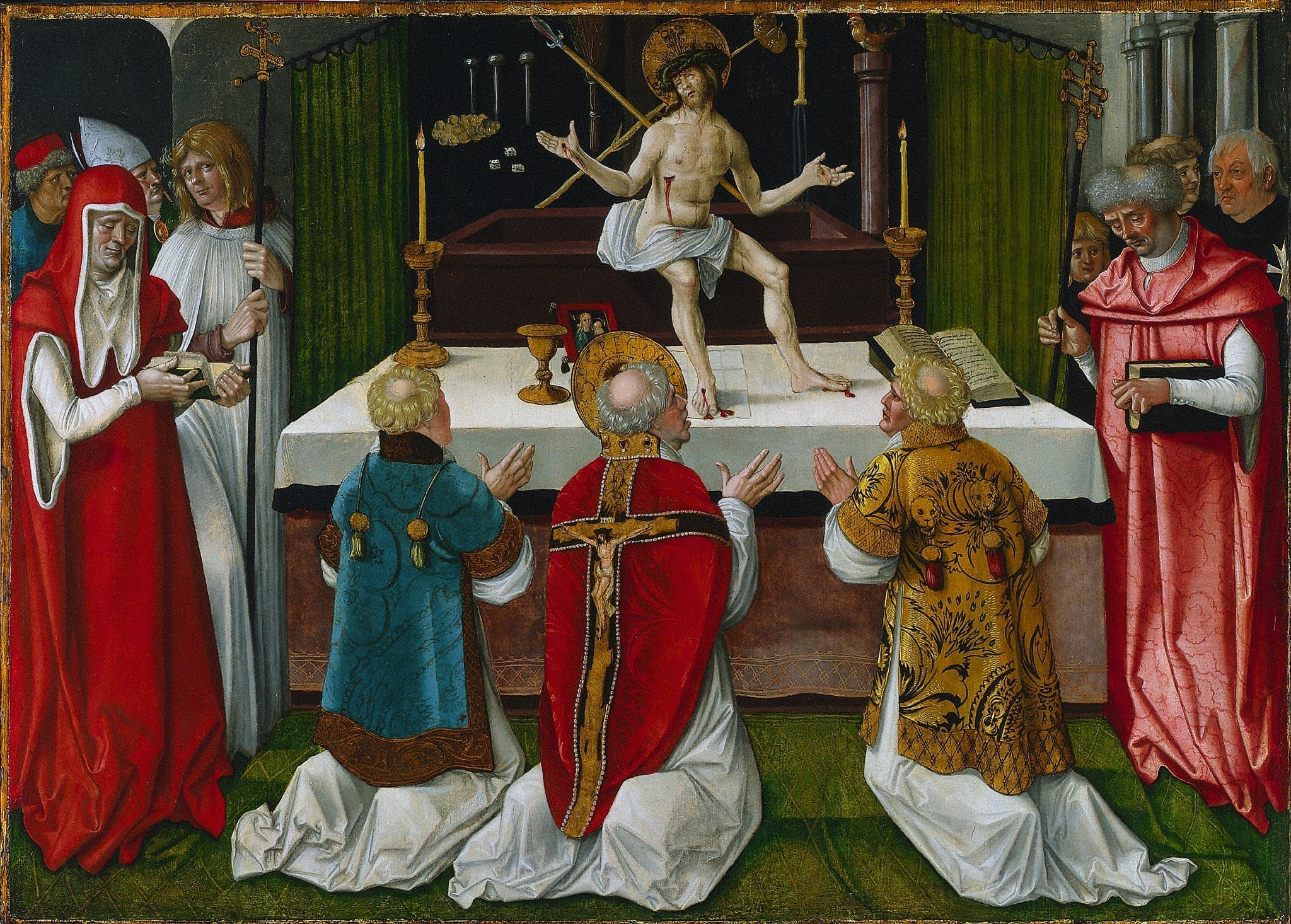 La messe de saint Grégoire - Hans Baldung Grien - Alpha Reproduction