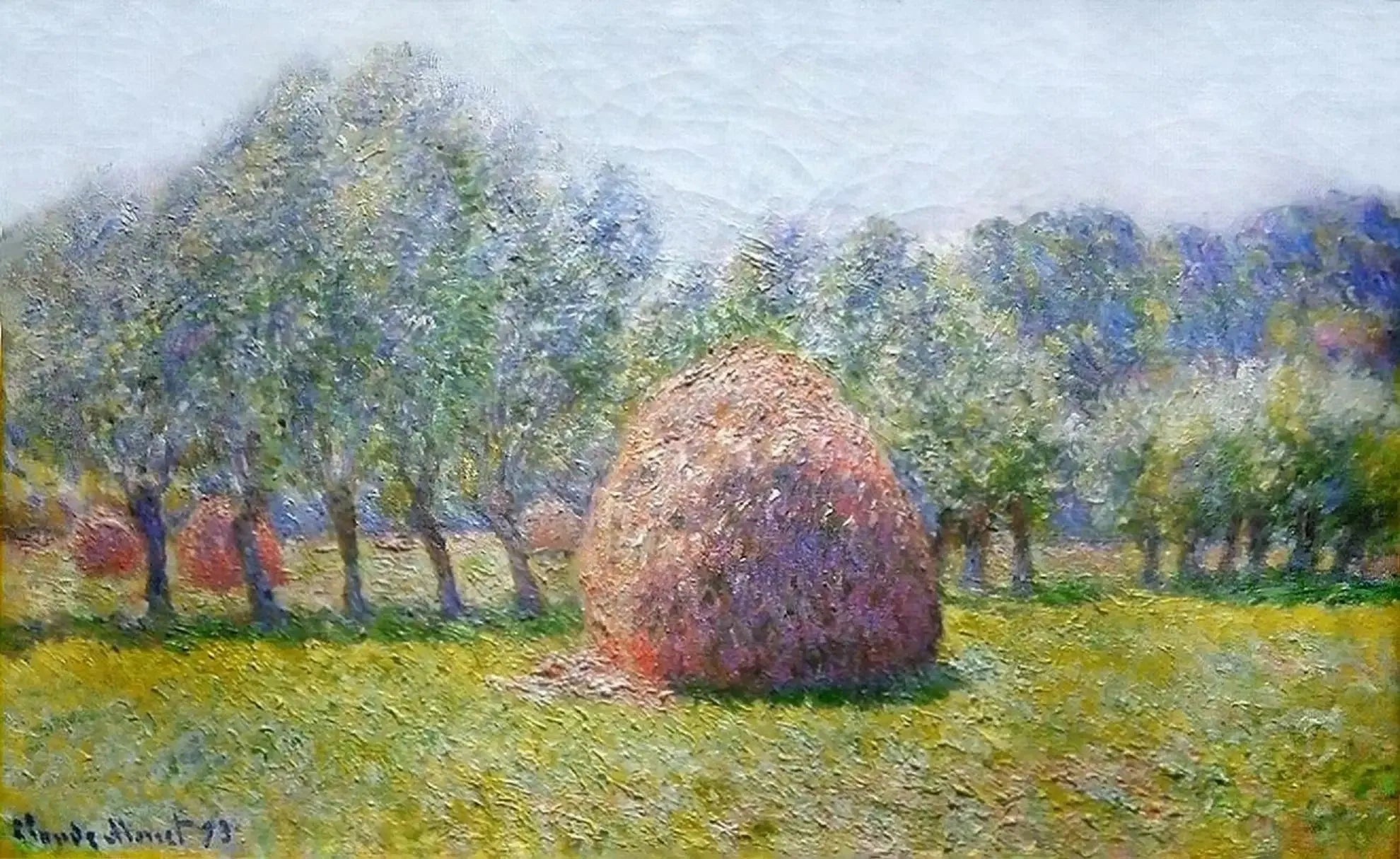 La meule - Claude Monet image 1 reproduction réalisée par Alpha Reproduction