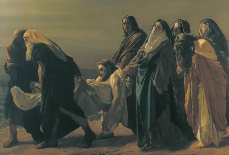 墓への埋葬 - アントニオ・チセリ

Source:
La mise au tombeau - Antonio Ciseri