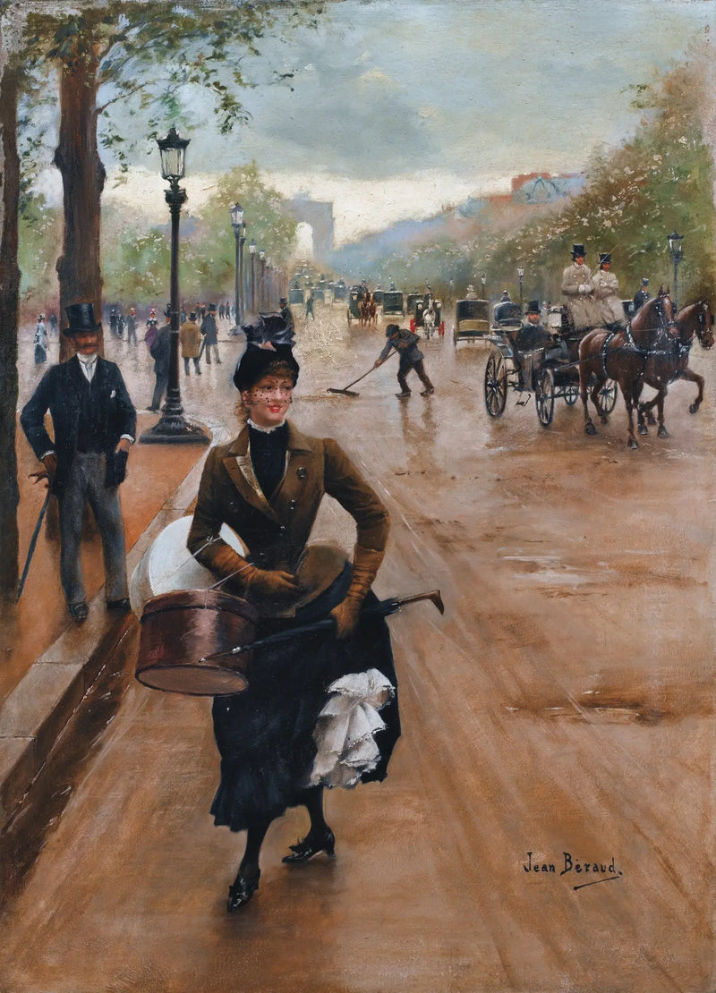シャンゼリゼ通りの仕立て屋 - ジャン・ボロー

Source:
La Modiste sur les Champs-Élysées - Jean Béraud