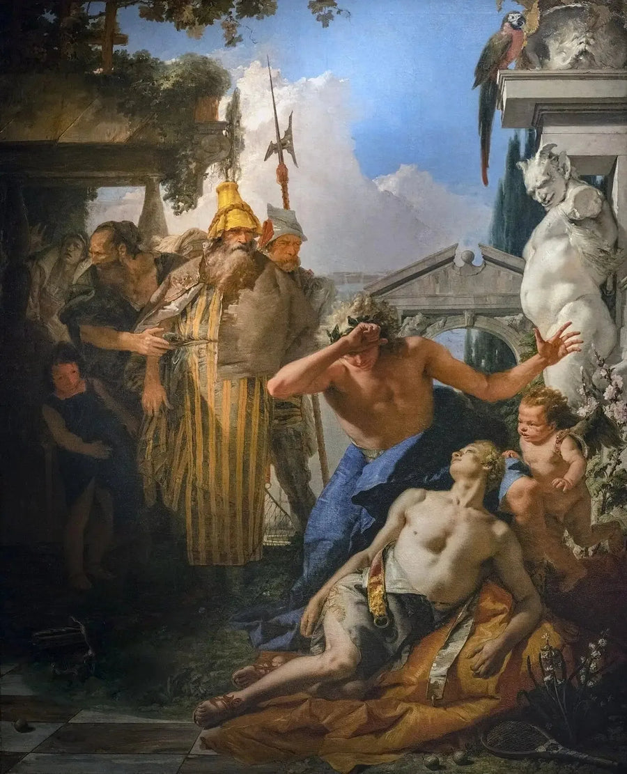 ヒヤシンスの死 - ジョヴァンニ・バッティスタ・ティエポロ

Source:
La Mort d'Hyacinthe - Giovanni Battista Tiepolo