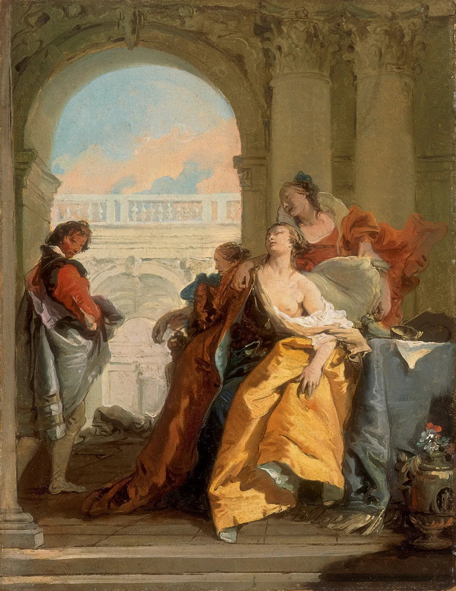 ソフォニスバの死 - ジョバンニ・バッティスタ・ティエポロ

Source:
La mort de Sophonisbe - Giovanni Battista Tiepolo