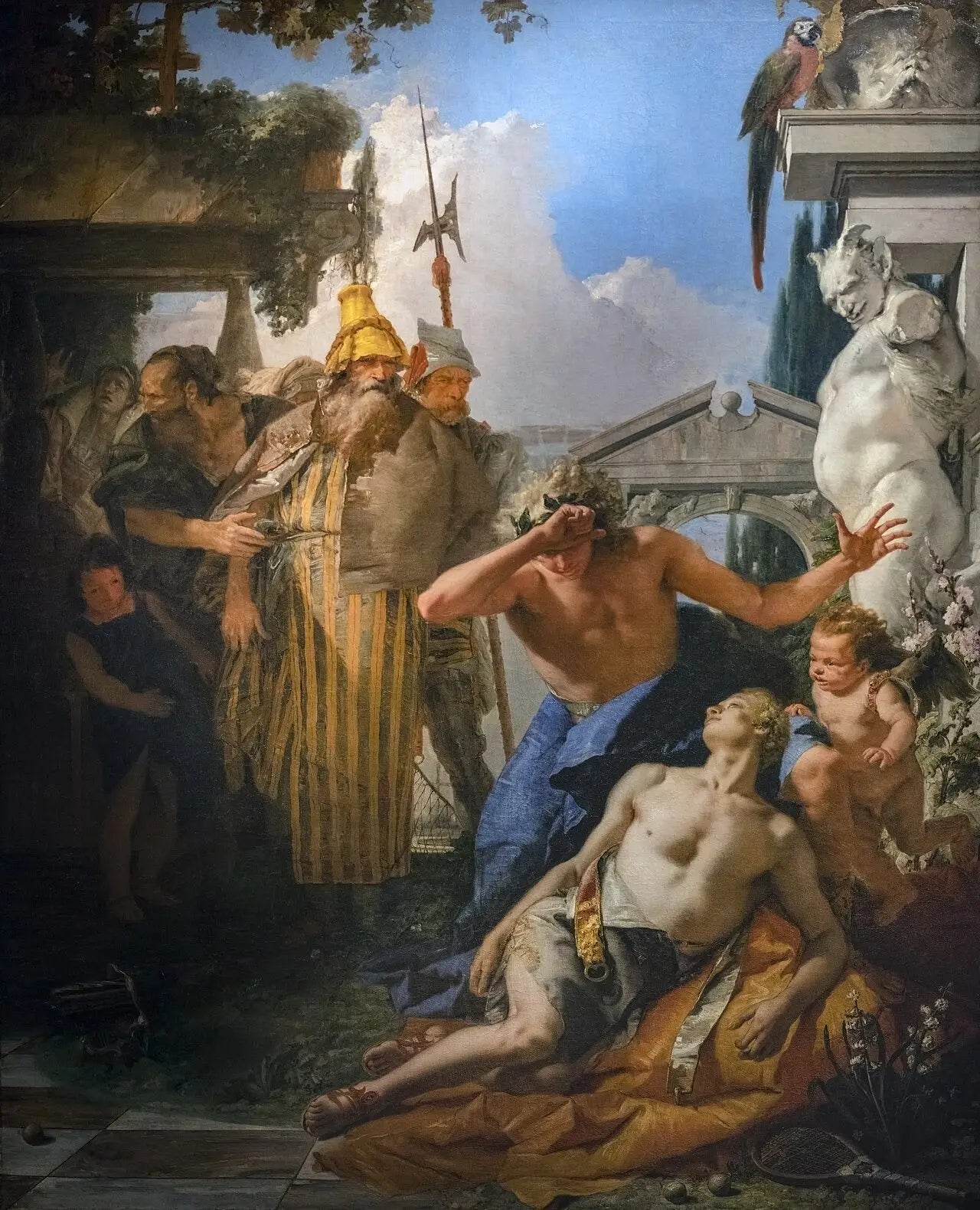 La Mort d’Hyacinthe - Giovanni Battista Tiepolo - Alpha Reproduction