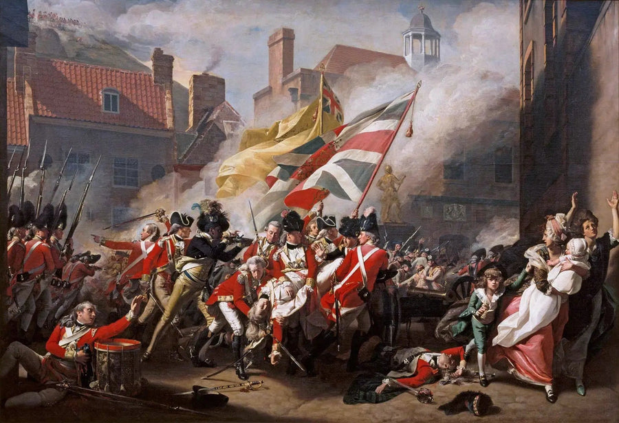 ジョン・シングルトン・コープリーによる1781年1月6日のピーソン少佐の死

Source:
La mort du major Peirson, le 6 janvier 1781 - John Singleton Copley