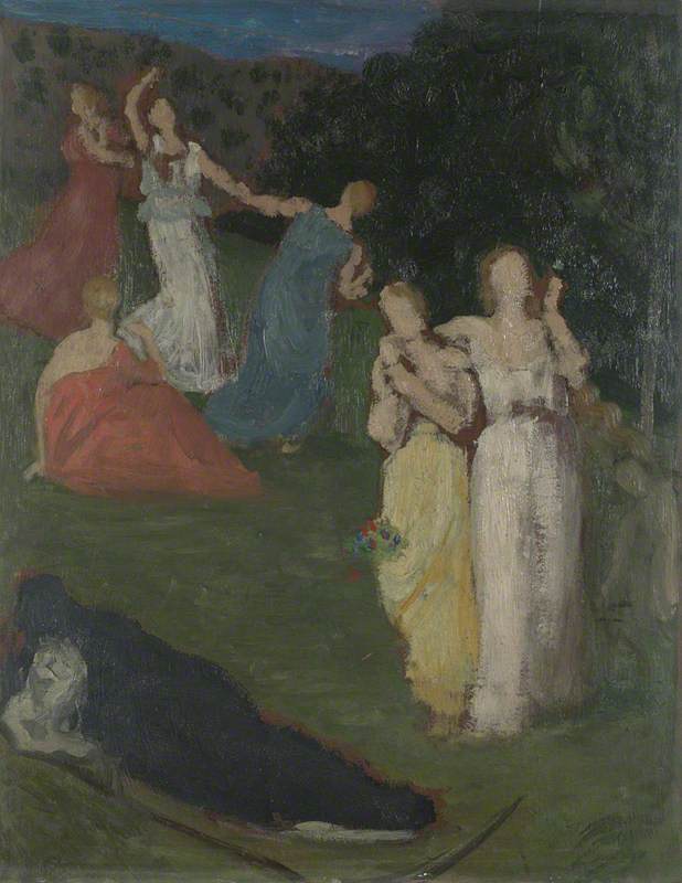 La Mort et les Jeunes Filles - Pierre Puvis de Chavannes