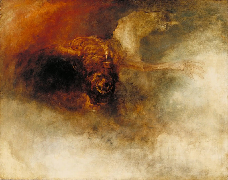 薄い馬に乗った死 - J. M. W. ターナー